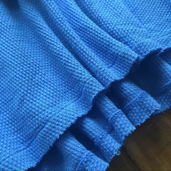 Free People Laser Cut Waffle Top - Picture 3 of 6